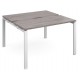 Adapt 1200mm Deep Sliding Top Double Starter Bench Desk